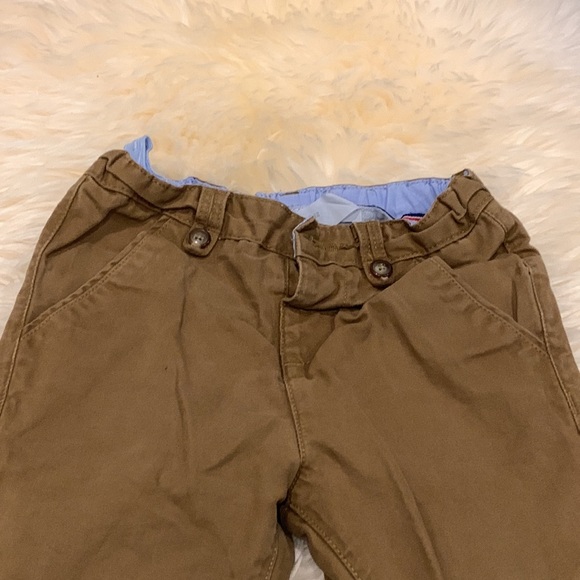 Brown/Tan Khakhi Boys Pants by HOP in size 3-4T - Picture 2 of 4